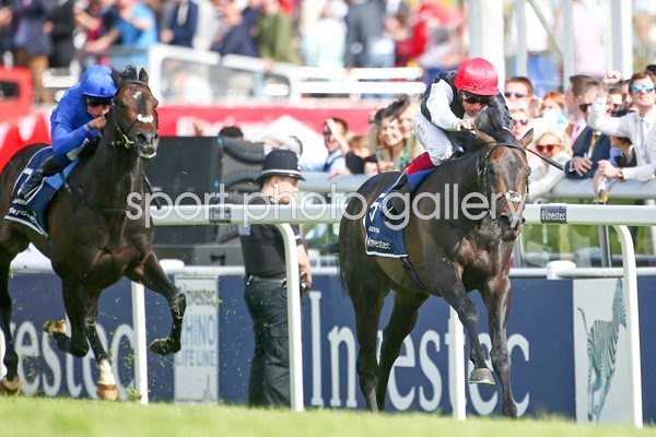 Frankie Dettori Wins the Derby 2015