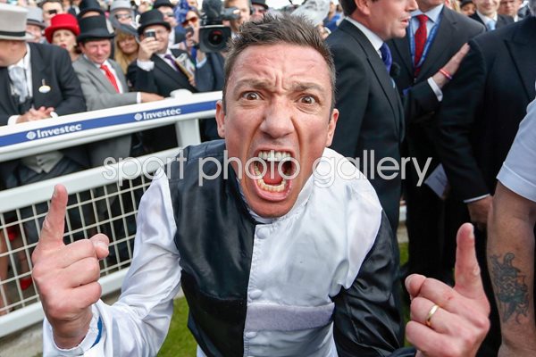 Frankie Dettori Wins the Derby 2015