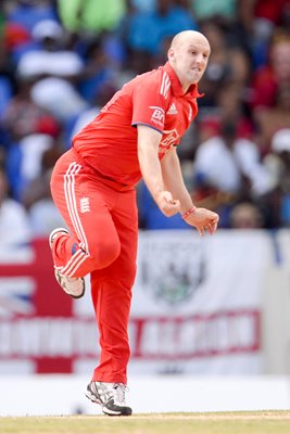 James Tredwell England v West Indies Antigua 2014