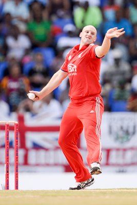 James Tredwell England v West Indies Antigua 2014