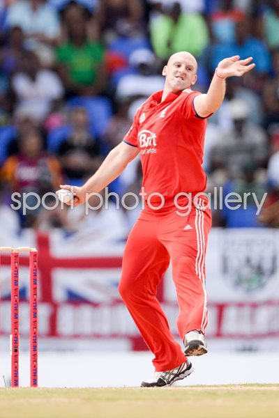 James Tredwell England v West Indies Antigua 2014