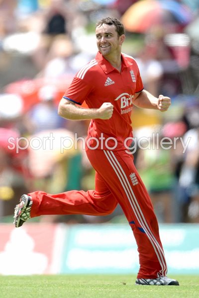 Stephen Parry England v West Indies Antigua 2014