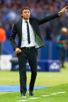  Luis Enrique manager of Barcelona CL Final