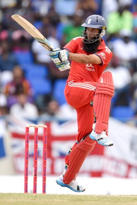 Moeen Ali England v West Indies Antigua 2014