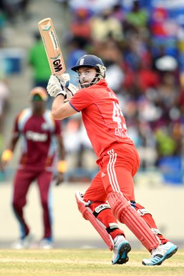 Michael Lumb England v West Indies Antigua 2014