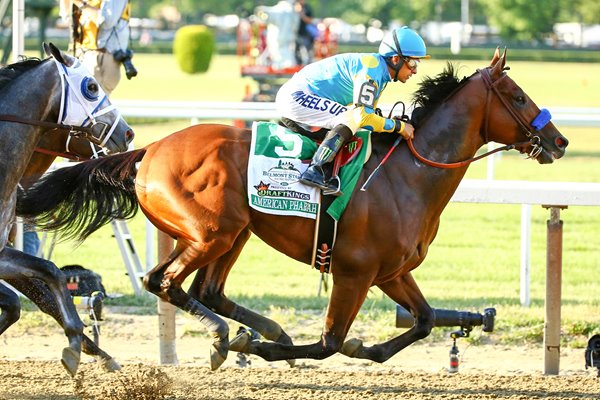 American Pharoah wins 147th Belmont Stakes 2015