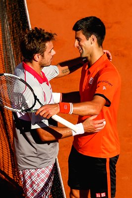 2015 Stanislas Wawrinka &  Novak Djokovic 