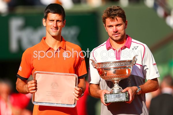 2015 Stanislas Wawrinka &  Novak Djokovic