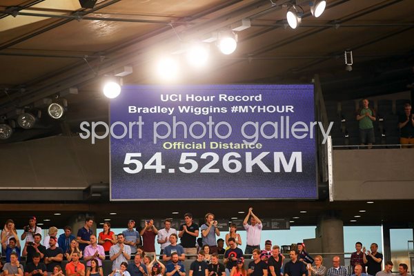 Sir Bradley Wiggins UCI Hour Record Attempt 2015