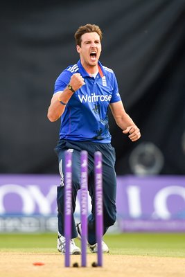 Steven Finn England v New Zealand ODI Edgbaston 2015