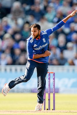 Adil Rashid England v New Zealand ODI Edgbaston 2015