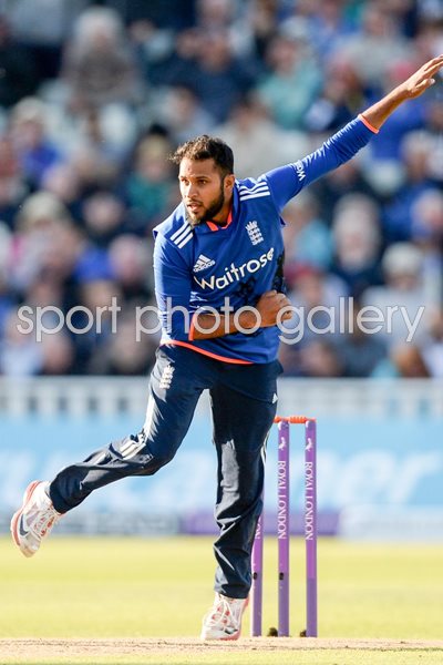 Adil Rashid England v New Zealand ODI Edgbaston 2015