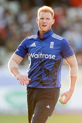 Ben Stokes England v New Zealand ODI Edgbaston 2015