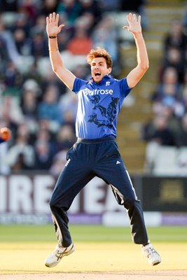 Steven Finn England v New Zealand ODI Edgbaston 2015