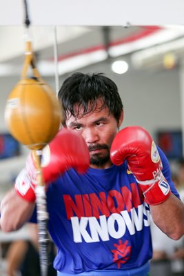 Manny Pacquiao Training Session General Santos, Philippines 2014