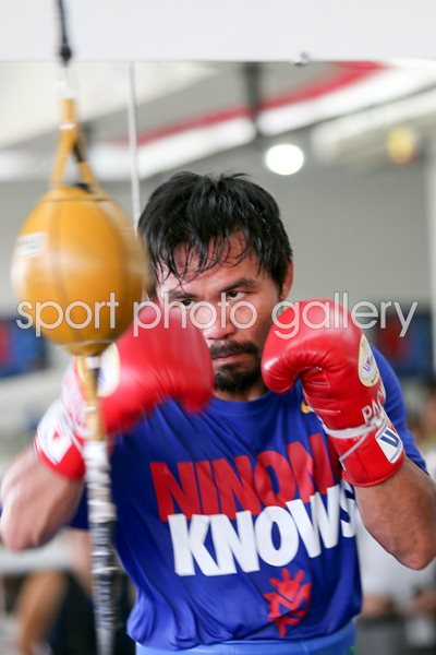 Manny Pacquiao Training Session General Santos, Philippines 2014