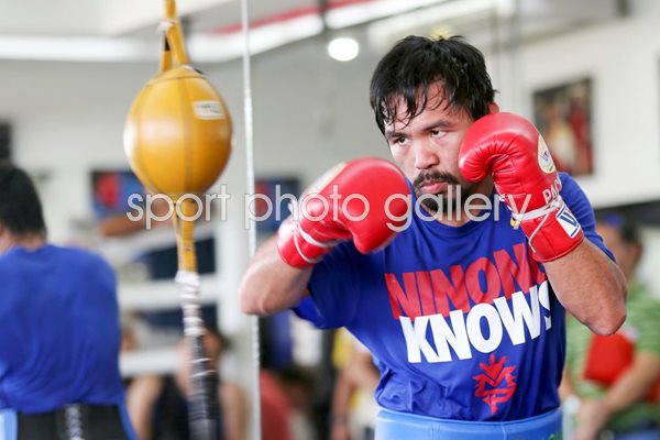Manny Pacquiao Training Session General Santos, Philippines 2014