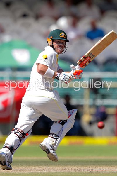 David Warner Australia v South Africa Cape Town 2014