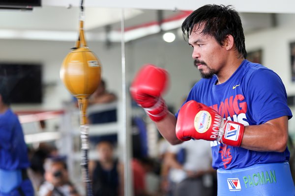 Manny Pacquiao Training Session General Santos, Philippines 2014