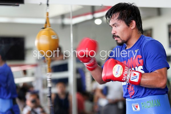 Manny Pacquiao Training Session General Santos, Philippines 2014