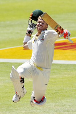 David Warner Australia v South Africa Cape Town 2014