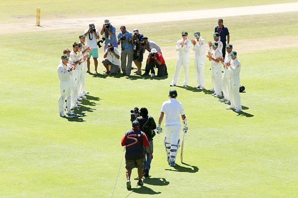 Graeme Smith South Africa Guard of Honour v Australia Cape Town 2014