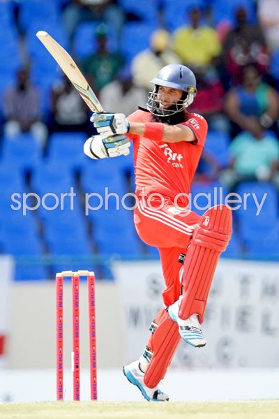 Moeen Ali England v West Indies Antigua 2014