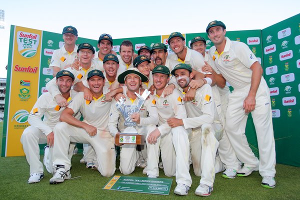 Australia Test Series winners v South Africa 2014