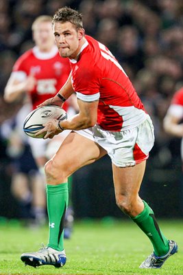 Lee Byrne of Wales New Zealand - First Test