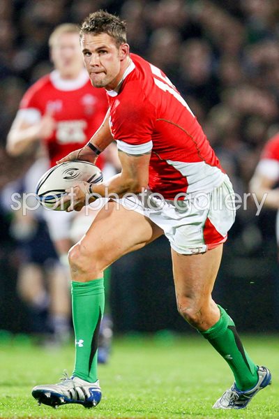 Lee Byrne of Wales New Zealand - First Test