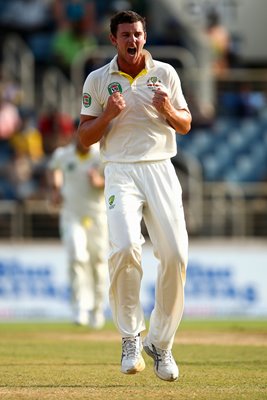 Josh Hazlewood Australia v West Indies 2015