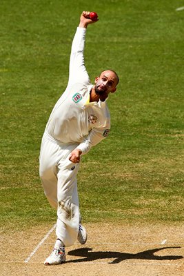 Nathan Lyon Australia v West Indies 2015