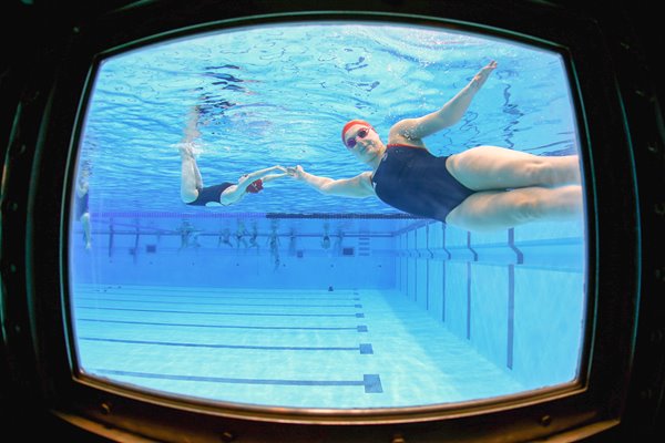 Synchronised Swimming - Warm up