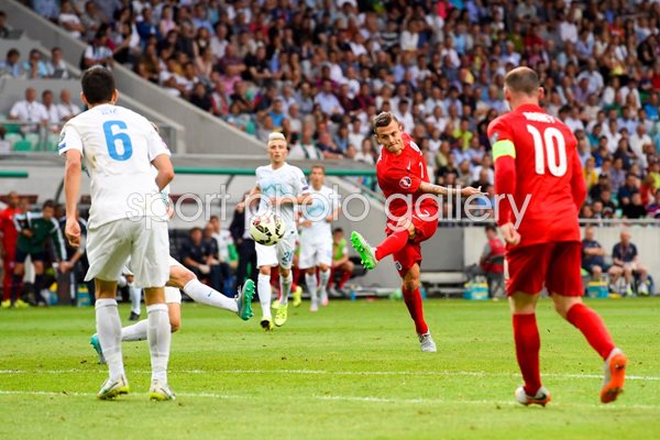 Jack Wilshere England v Slovenia UEFA EURO 2016 Qualifier