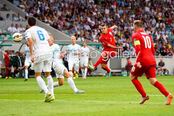 Jack Wilshere England v Slovenia UEFA EURO 2016 Qualifier