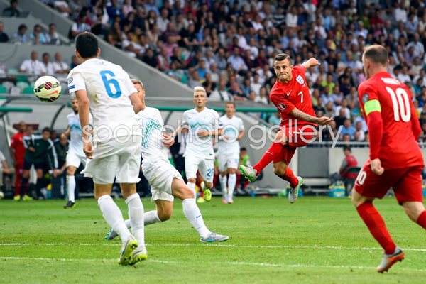  Jack Wilshere England goal v Slovenia