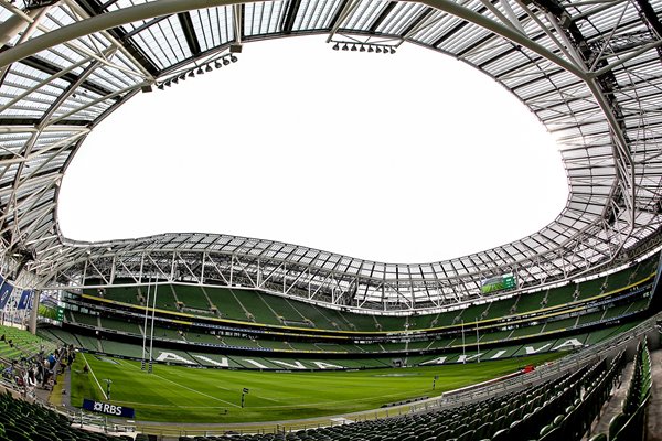 A general view of the Aviva Stadium 2014