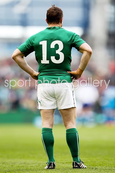 Brian O'Driscoll Dublin Farewell Ireland v Italy Six Nations 2014