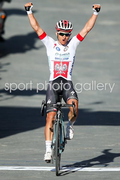 Michal Kwiatkowski Poland wins Strade Bianche 2014
