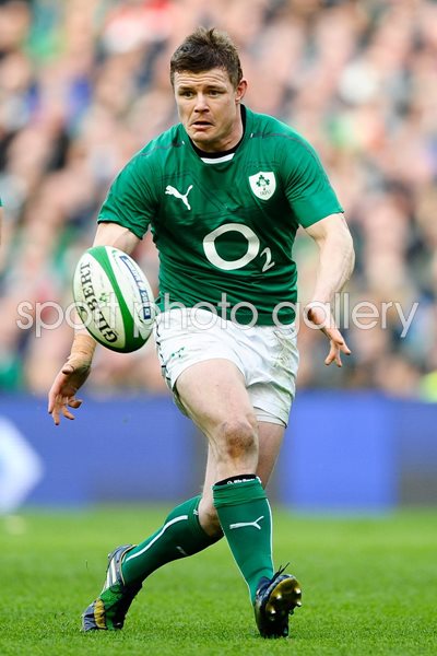 Brian O'Driscoll Dublin Farewell Ireland v Italy Six Nations 2014