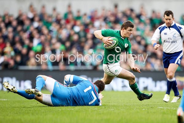 Brian O'Driscoll Dublin Farewell Ireland v Italy Six Nations 2014