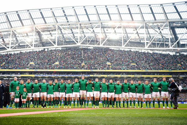 Ireland line up v Italy Six Nations Dublin 2014