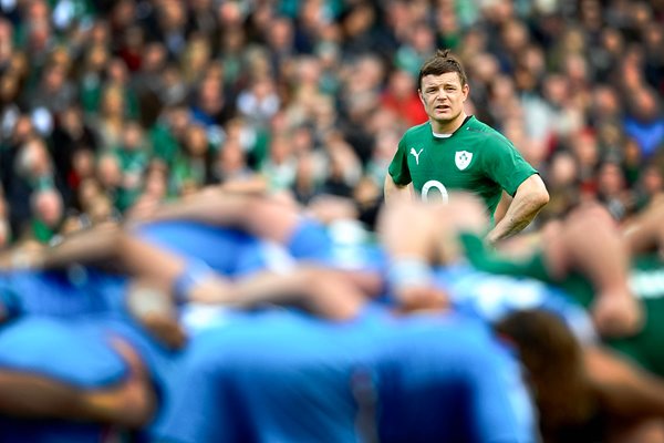 Brian O'Driscoll Dublin Farewell Ireland v Italy Six Nations 2014