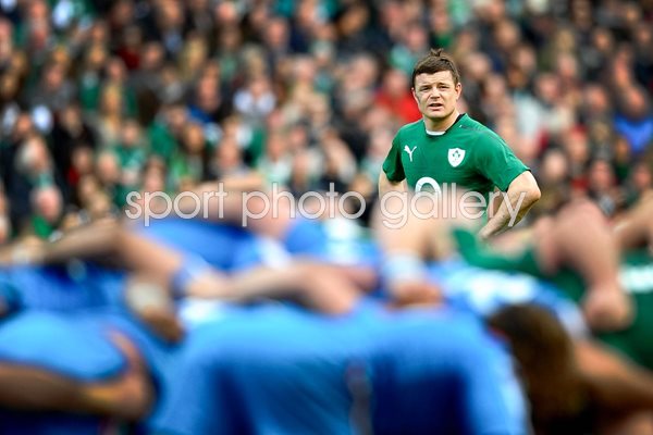 Brian O'Driscoll Dublin Farewell Ireland v Italy Six Nations 2014