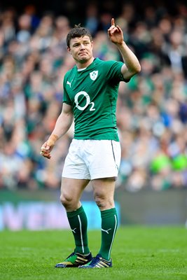 Brian O'Driscoll Dublin Farewell Ireland v Italy Six Nations 2014
