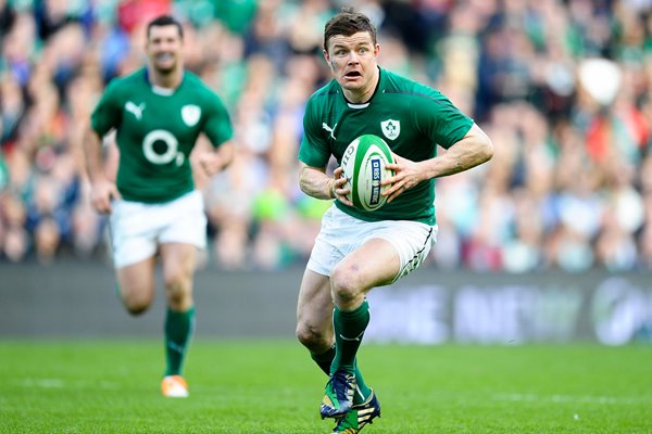 Brian O'Driscoll Dublin Farewell Ireland v Italy Six Nations 2014
