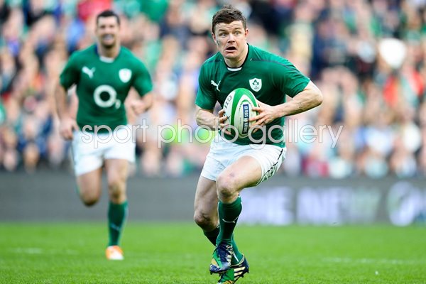 Brian O'Driscoll Dublin Farewell Ireland v Italy Six Nations 2014