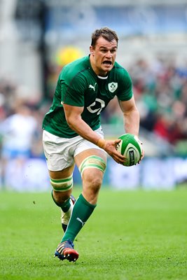 Rhys Ruddock Ireland v Italy Dublin Six Nations 2014