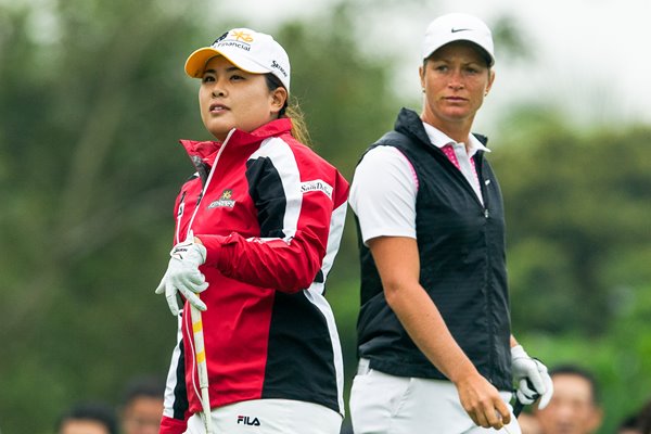 Inbee Park & Suzann Pettersen World Ladies Championship 2014