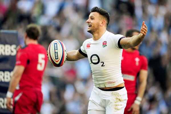 Danny Care scores England v Wales Twickenham 2014